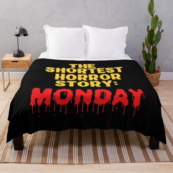 Item preview, The Shortest Horror Story, Monday. designed and sold by Peter Stawicki.