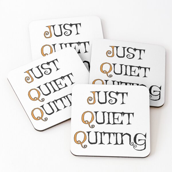 Item preview, quiet quiting designed and sold by thebadrandoms.