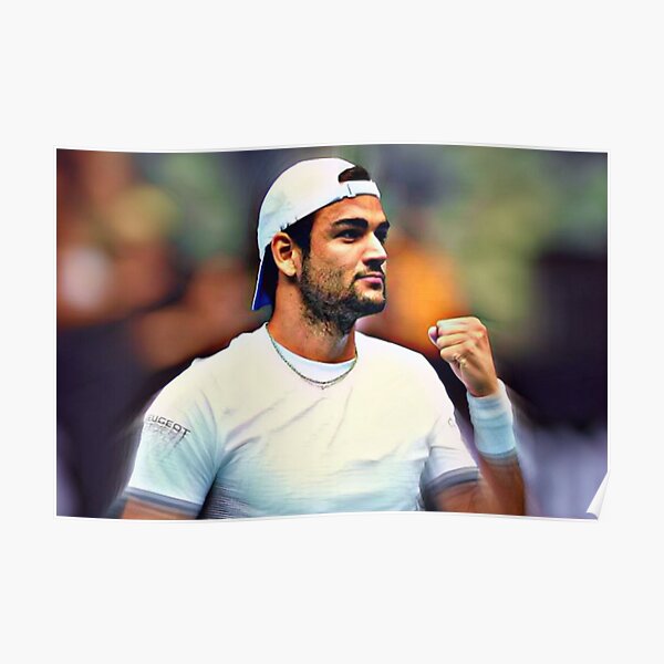 &ldquo;Matteo berrettini " Poster for Sale by Souhilatm | Redbubble