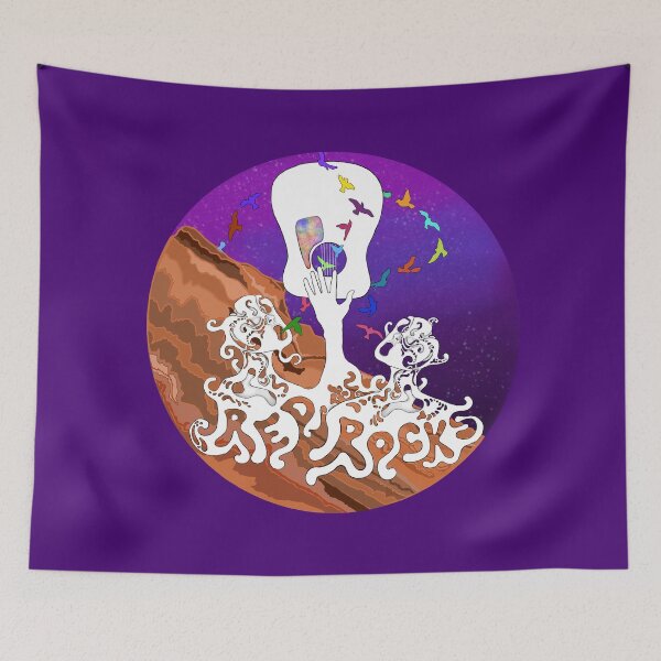 Item preview, Red Rocks Amphitheatre Colorful Birds designed and sold by Lenaartist.