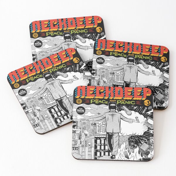 Item preview, neck deep peace tour 2023 masgus designed and sold by ooredav.
