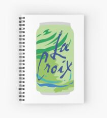 Lime La Croix Spiral Notebook
