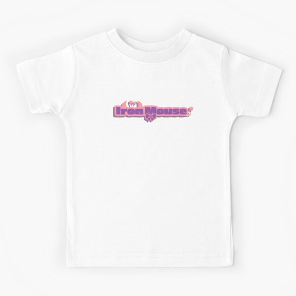 "Ironmouse Merch Ironmouse Logo" Kids T-Shirt for Sale by RayessAya ...
