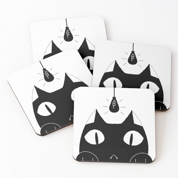 Item preview, Omori Mewo Black cat designed and sold by MagicWhiskers.