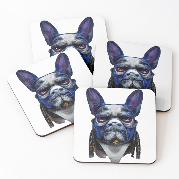 Item preview, French Bulldog with a human face designed and sold by JMKphotos.