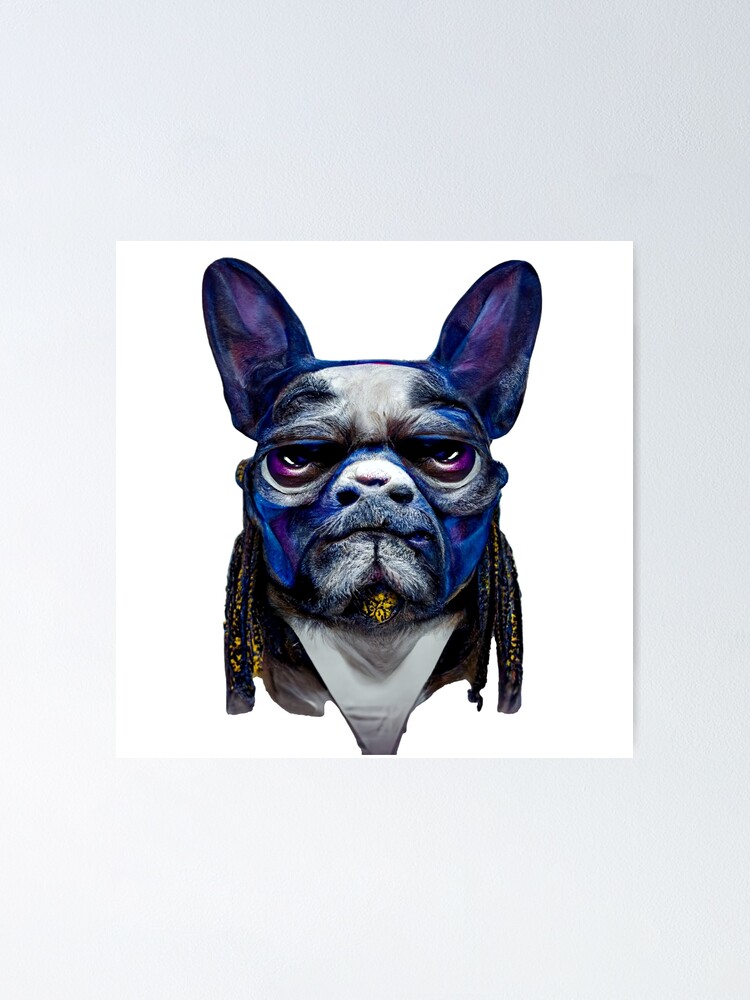 French Bulldog Face Acrylic Blank