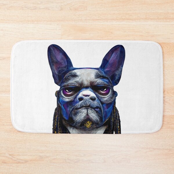 Item preview, French Bulldog with a human face designed and sold by JMKphotos.