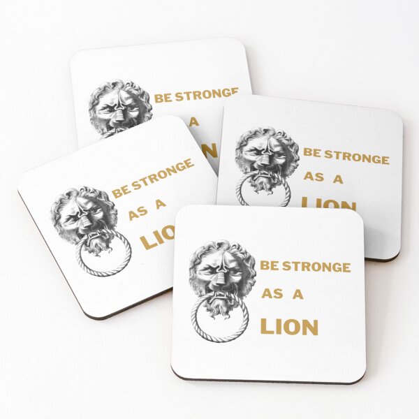 Item preview, be strong as a lion shirt designed and sold by doodelsart.