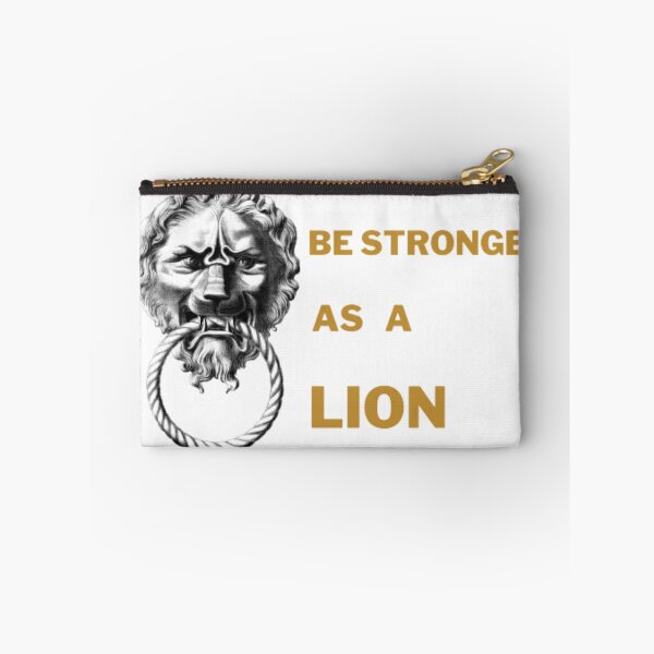 Item preview, be strong as a lion shirt designed and sold by doodelsart.