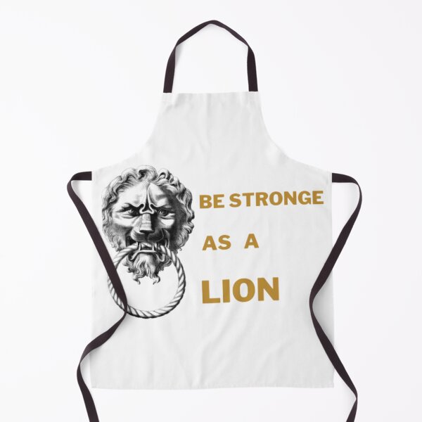 Item preview, be strong as a lion shirt designed and sold by doodelsart.