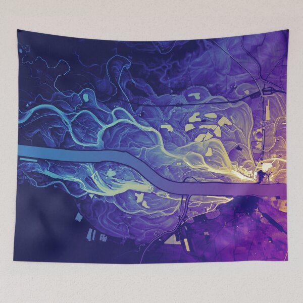 Item preview, Danube Floodplain Fade designed and sold by GeoCoe.
