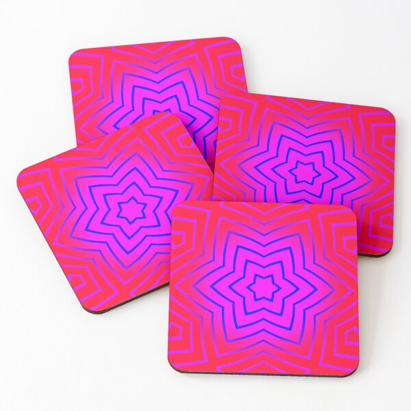 Item preview, MAGIC Purple Blue star pattern designed and sold by BubbleCrumbs.