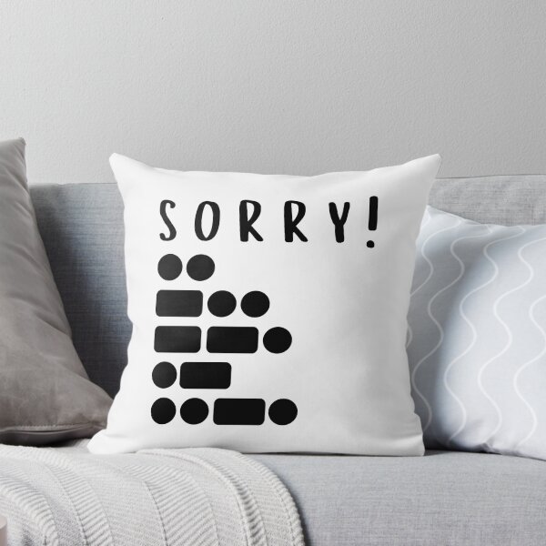 Item preview, Sorry! IDGAF with morse code  designed and sold by BrainChaos.