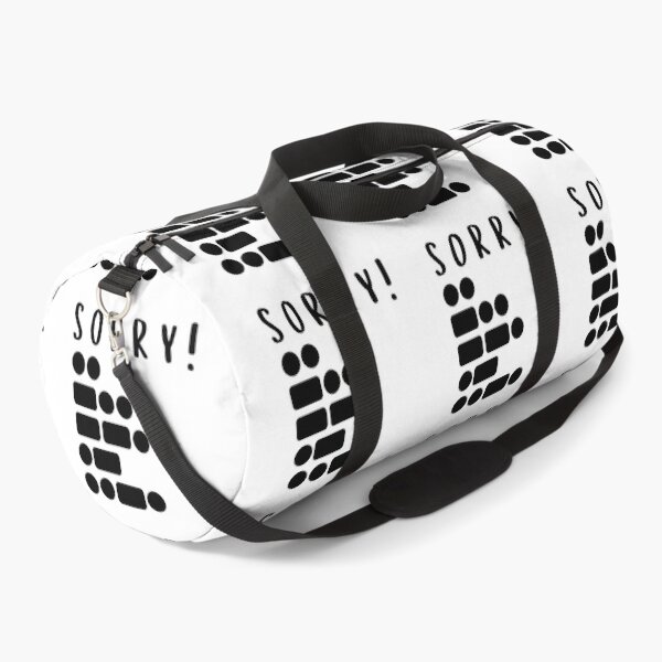 Item preview, Sorry! IDGAF with morse code  designed and sold by BrainChaos.