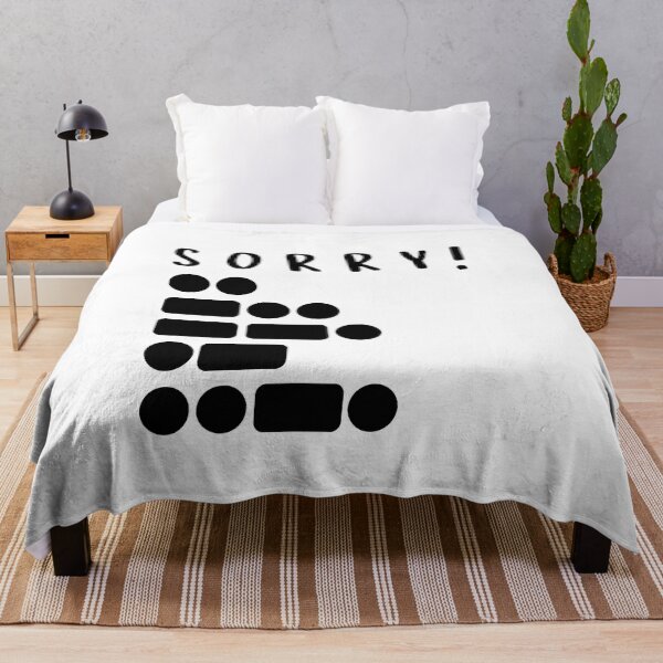 Item preview, Sorry! IDGAF with morse code  designed and sold by BrainChaos.