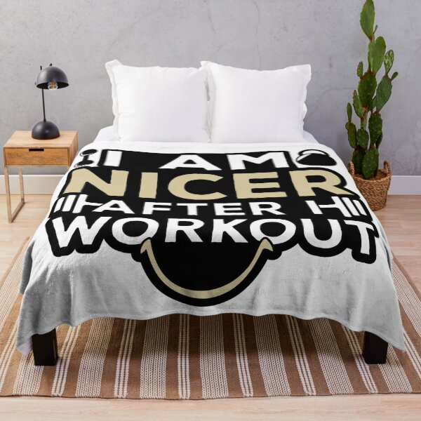 Item preview, I Am Nicer After I Workout -  Motivational Workout Vintage Yoga Lover And Meditation Motivation fitness Design designed and sold by ALITOPRINCE.