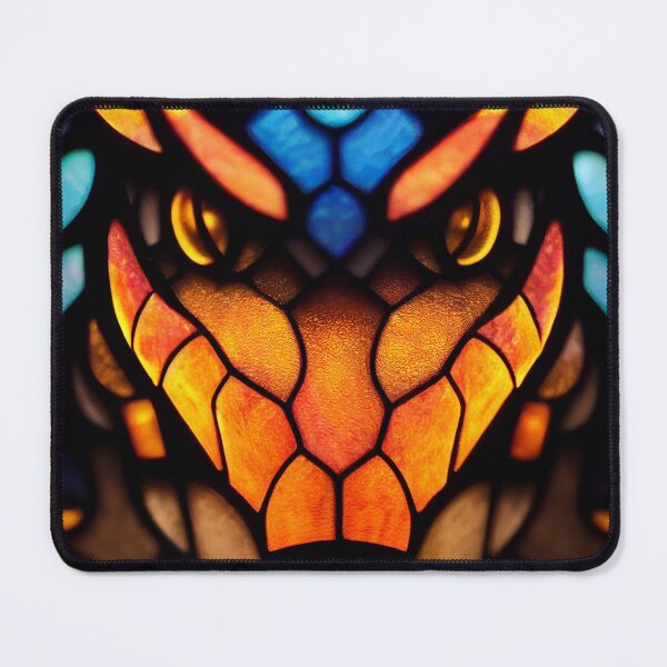Item preview, Stained Glass Dragon - 2 designed and sold by MrVPhotography.