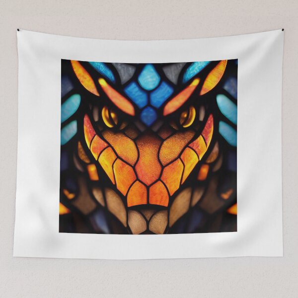 Item preview, Stained Glass Dragon - 2 designed and sold by MrVPhotography.
