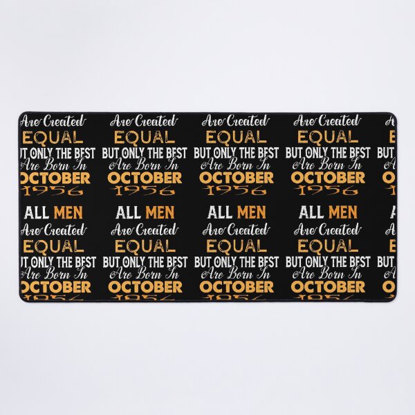 Item preview, All men are created equal but only the best are born in october 1956 designed and sold by The Nova Prints .