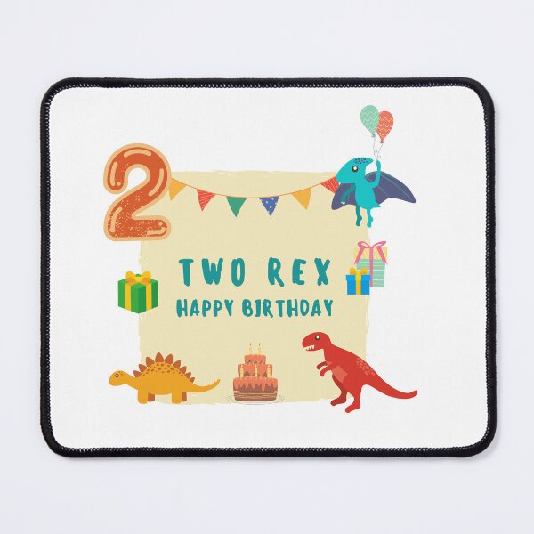 Item preview, Dinosaur 2nd Birthday designed and sold by CakmakShop.