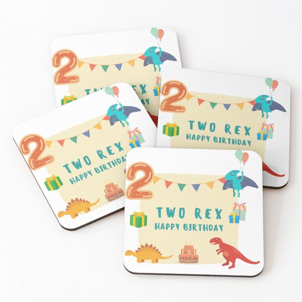 Item preview, Dinosaur 2nd Birthday designed and sold by CakmakShop.