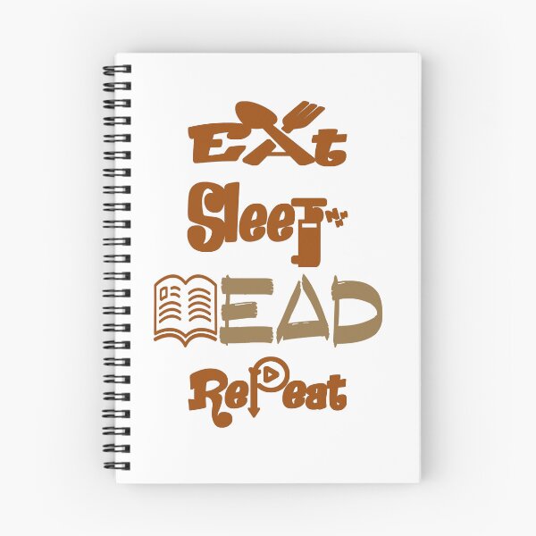 Item preview, Eat sleep read repeat,  designed and sold by Chakilogy.