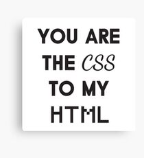 Coding Canvas Print