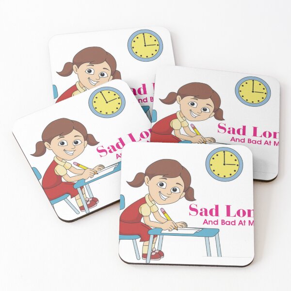 Item preview, Sad Lonely And Bad At Math designed and sold by nirocreative.