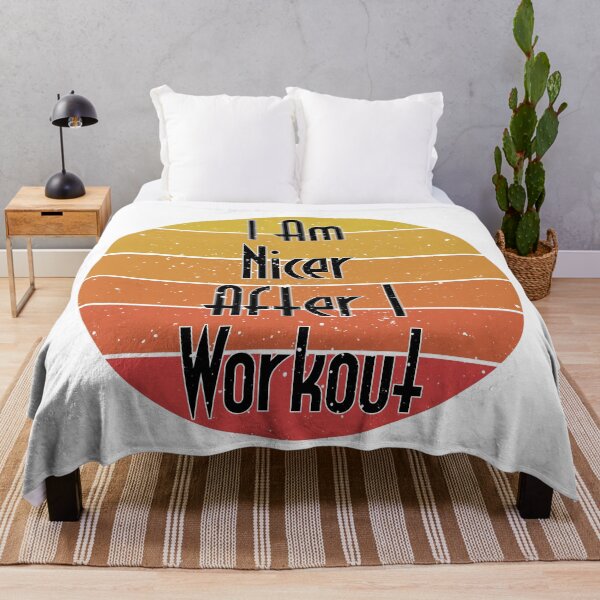 Item preview, I Am Nicer After I Workout -  Motivational Workout Vintage Yoga Lover And Meditation Motivation fitness Design designed and sold by ALITOPRINCE.