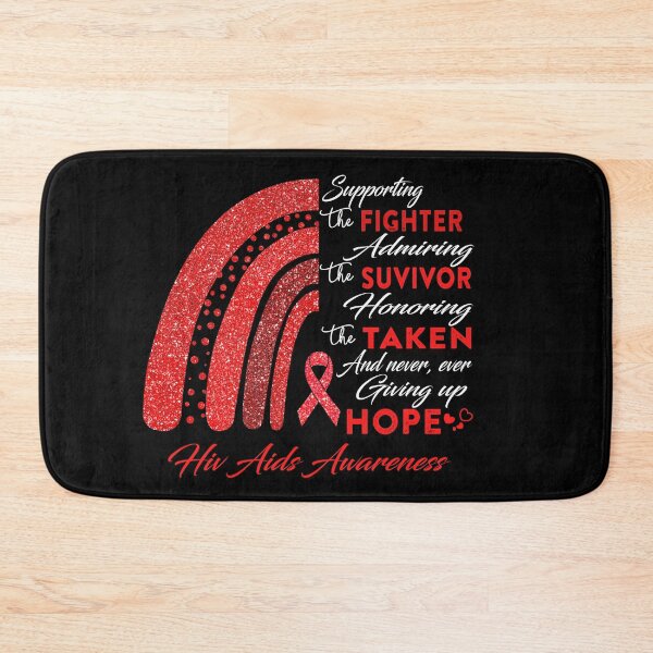 Item preview, Hiv Aids Warrior Supporting Fighter Hiv Aids Awareness designed and sold by Gillosina.