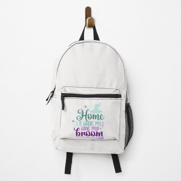 Item preview, Home Is Where You Hang Your Broom - Spooky Halloween designed and sold by Vero De.