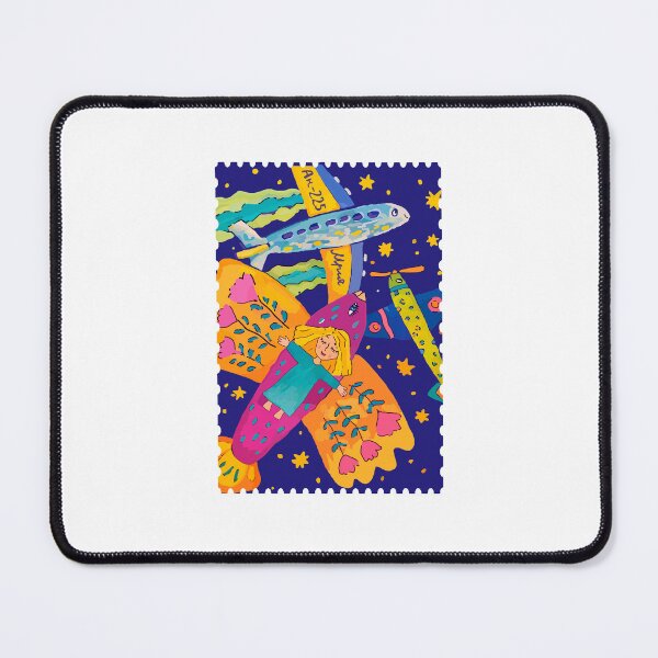 Item preview, Ukrposhta Postage Stamps Ukrainian airplane Mriya An-225 designed and sold by Aide.