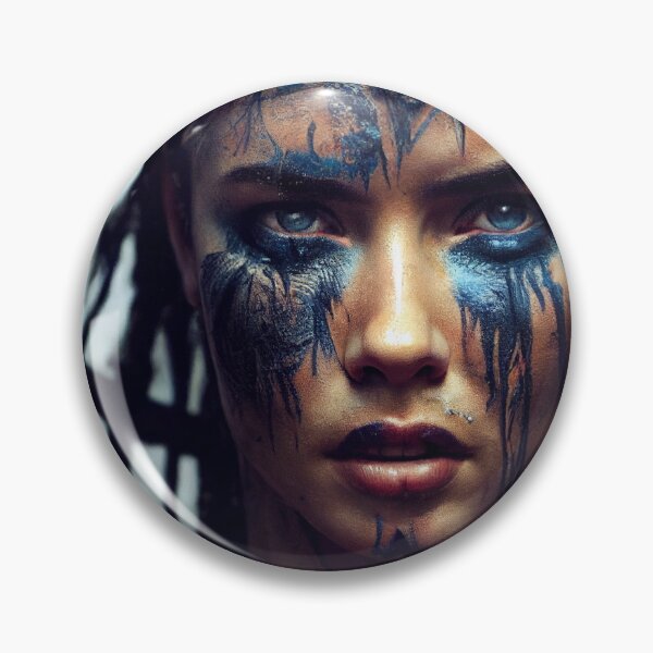 Item preview, Viking  Woman Warrior Princess – Female Portrait Of A Viking  Woman Princess Warrior |Midjourney AI Generated Art designed and sold by MadeByRobots.