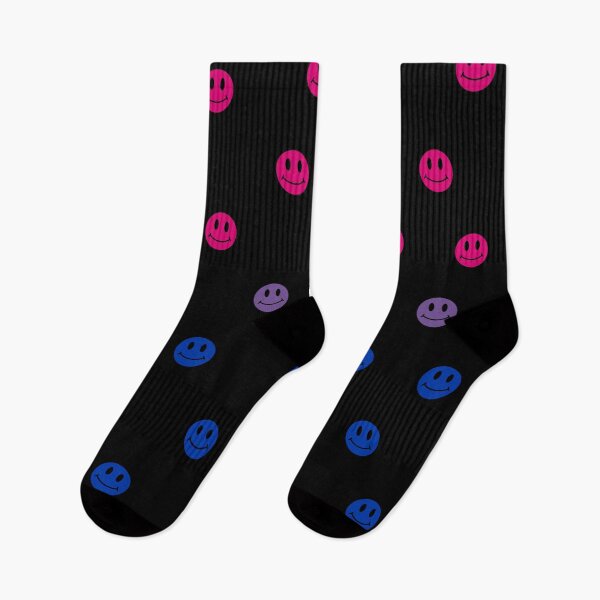 Item preview, Bisexual Smiley Faces designed and sold by DrunkPolarBear.