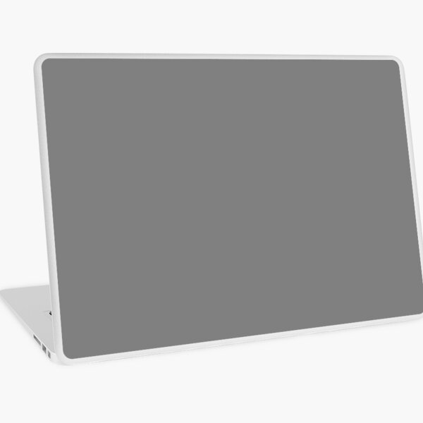 Beautiful Cushions/ Plain Grey / Gray / Solid Gray/ Solid Grey Laptop Skin