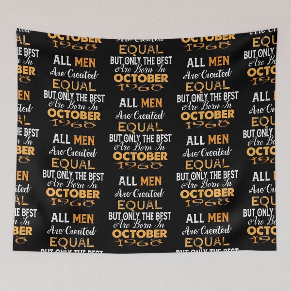Item preview,  All men are created equal but only the best are born in october 1960 designed and sold by The Nova Prints .