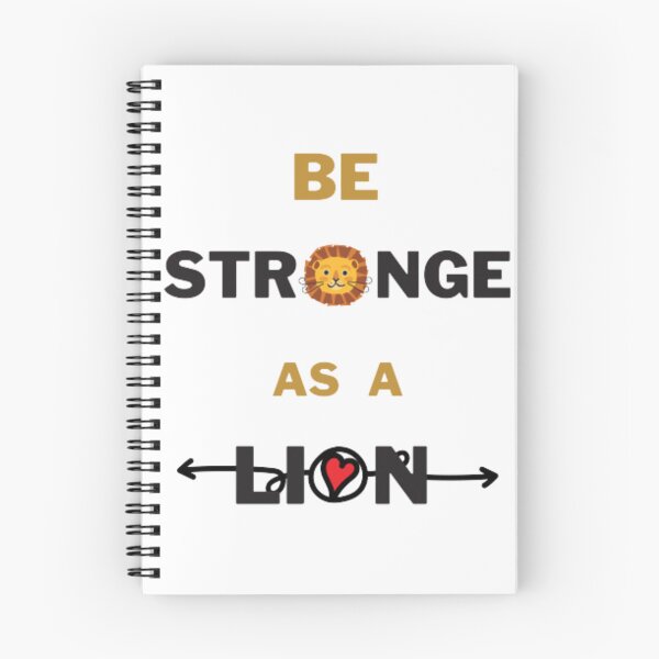 Item preview, be strong as a lion shirt. designed and sold by doodelsart.