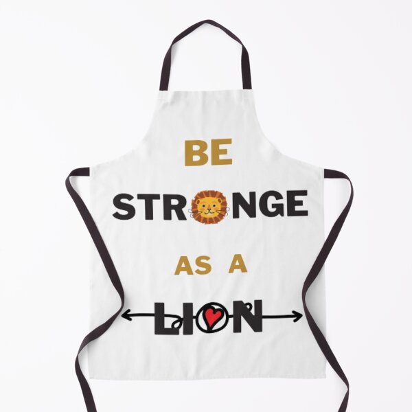 Item preview, be strong as a lion shirt. designed and sold by doodelsart.
