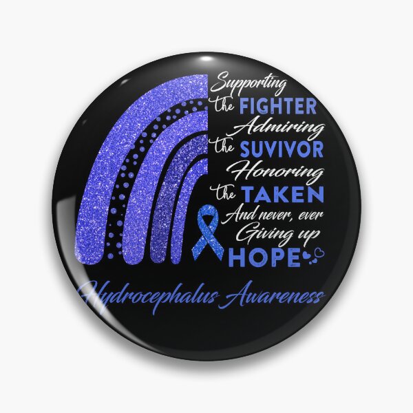 Item preview, Hydrocephalus Warrior Supporting Fighter Hydrocephalus Awareness designed and sold by Gillosina.