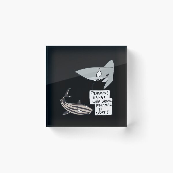Aperçu de l'œuvre Requin drôle de pyjama créée et vendue par SamirElh77.