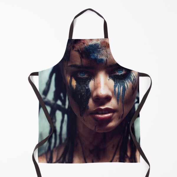 Item preview,  Viking  Woman Warrior Princess – Female Portrait Of A Viking  Woman Princess Warrior |Midjourney AI Generated Art designed and sold by MadeByRobots.