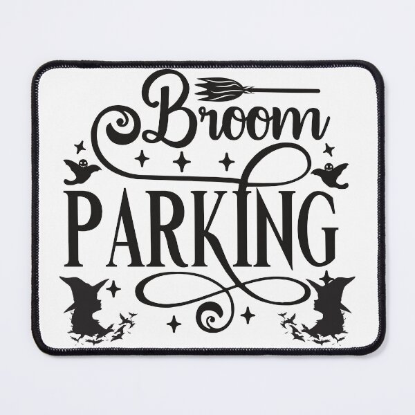 Item preview, Broom Parking For Halloween - Spooky Halloween designed and sold by Vero De.