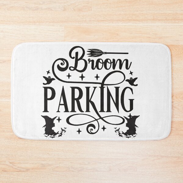 Item preview, Broom Parking For Halloween - Spooky Halloween designed and sold by Vero De.