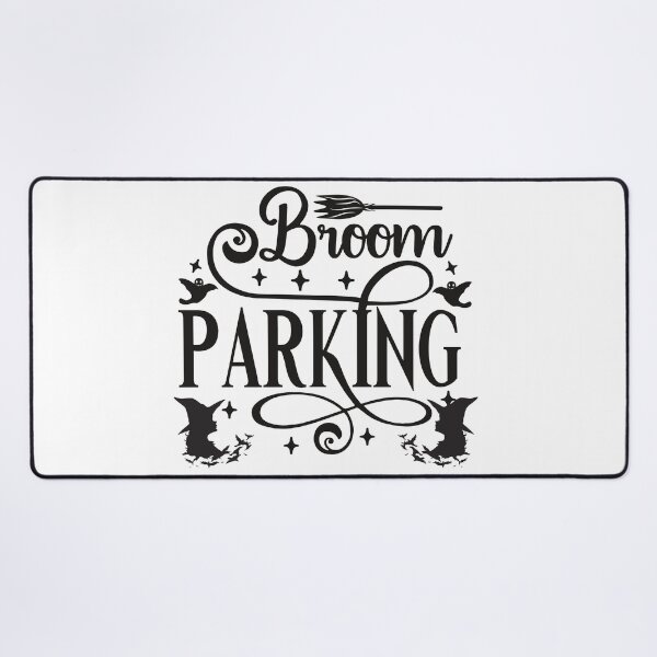 Item preview, Broom Parking For Halloween - Spooky Halloween designed and sold by Vero De.