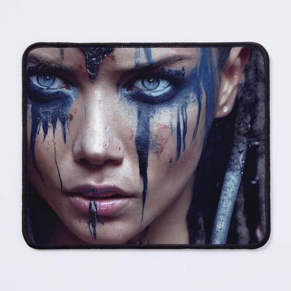 Item preview, Viking Woman Warrior Princess – Female Portrait Of A Viking Woman Princess Warrior |Midjourney AI Generated Art designed and sold by MadeByRobots.