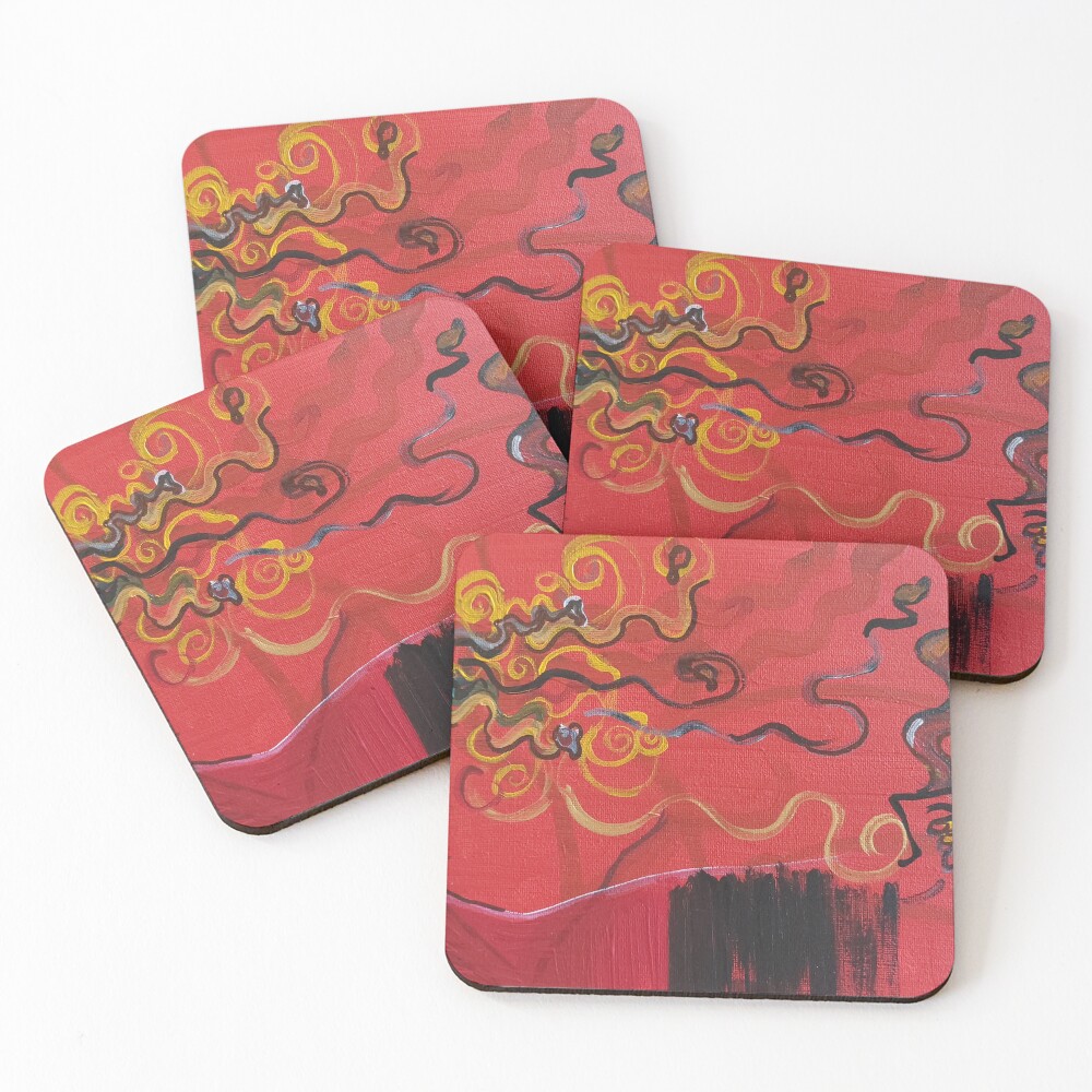 Item preview, Coasters (Set of 4) designed and sold by RhedsRoom.