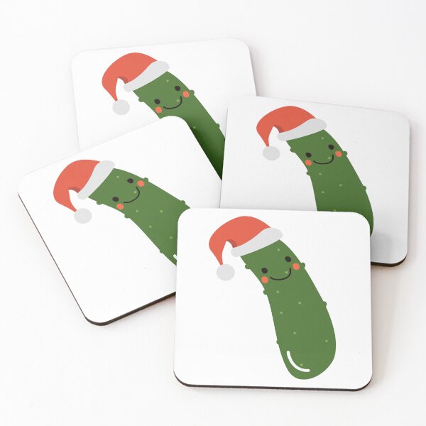 Item preview, Funny Pickle Christmas Cartoon Gift T-Shirt Sweater Sticker designed and sold by itsallchristmas.