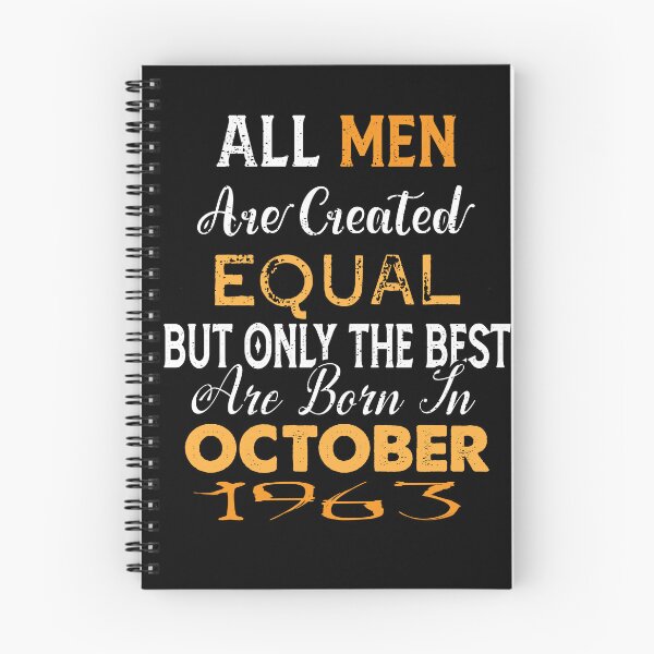 Item preview, All men are created equal but only the best are born in october 1963 designed and sold by The Nova Prints .