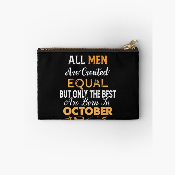 Item preview, All men are created equal but only the best are born in october 1963 designed and sold by The Nova Prints .