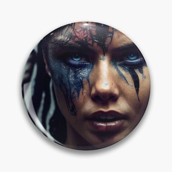 Item preview, Viking  Woman Warrior Princess – Female Portrait Of A Viking  Woman Princess Warrior |Midjourney AI Generated Art designed and sold by MadeByRobots.